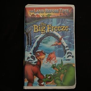 The Land Before Time The Big Freeze VHS